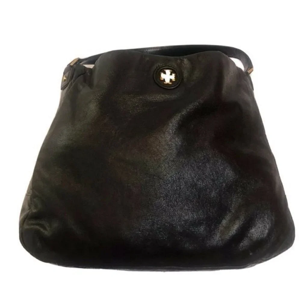 Tory Burch Handbag Leather Black Shoulderbag